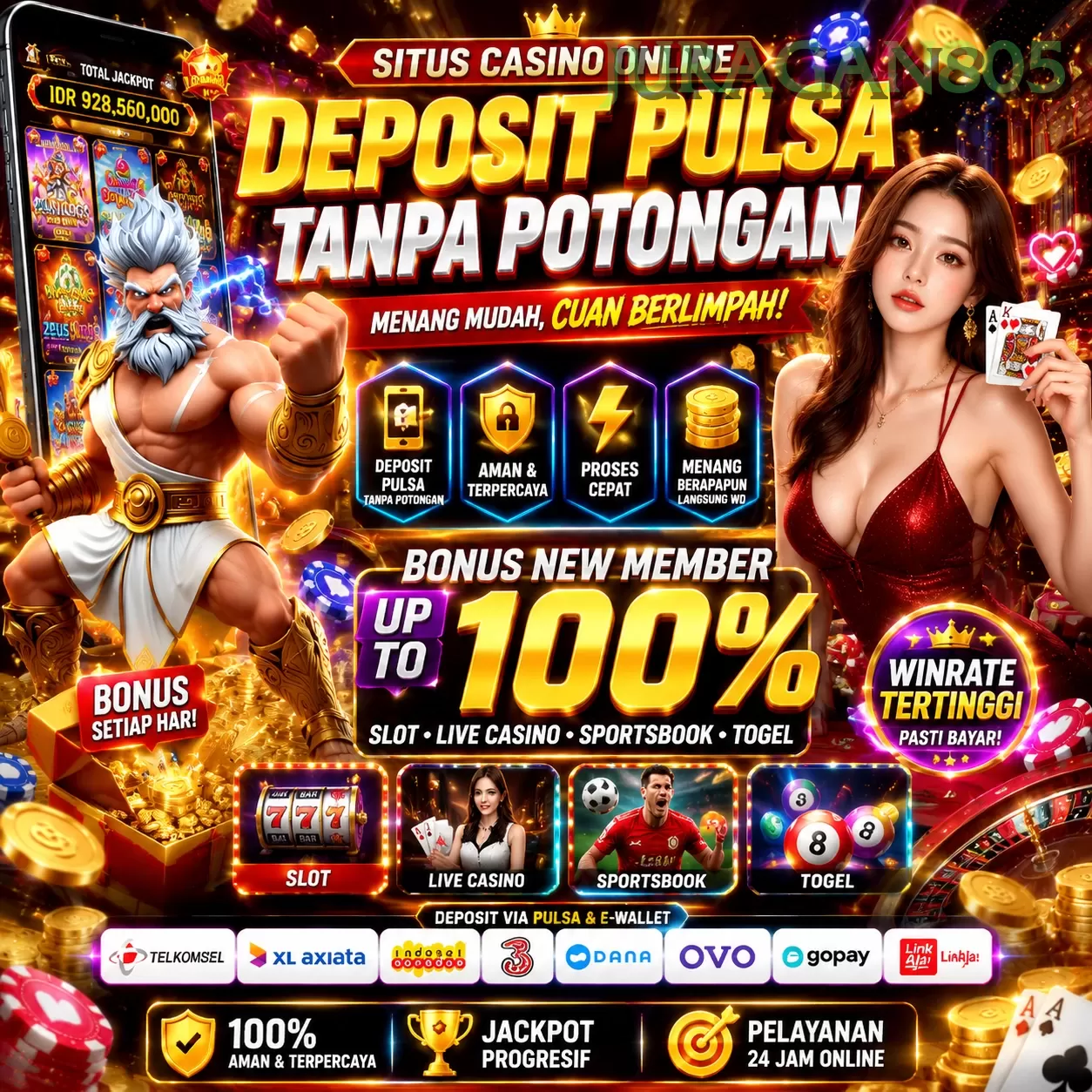 Unduh juragan805 apk Versi Terbaru